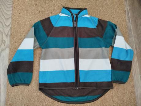 Mikina tenká pásik, h&m,116