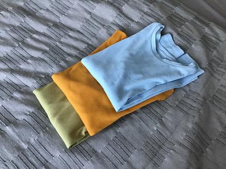 Bavlnené vrúbkované tričká cena spolu, next,158