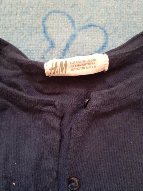 Tenký svetrík č.122/128, h&m,122