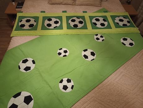 Futbalová zástena a prehoz,