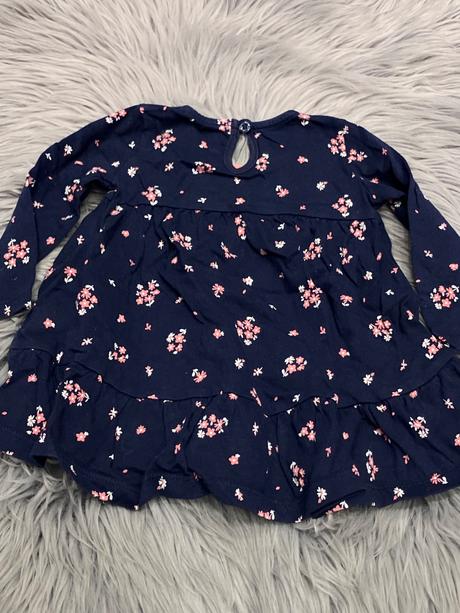 Dievčenské kvetované šaty (3-6 mes.), f&f,68