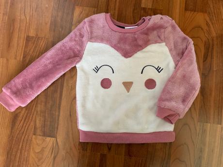 Teplá huňatá mikina, pepco,80