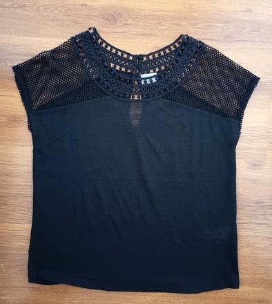 Čierny top, vero moda,l