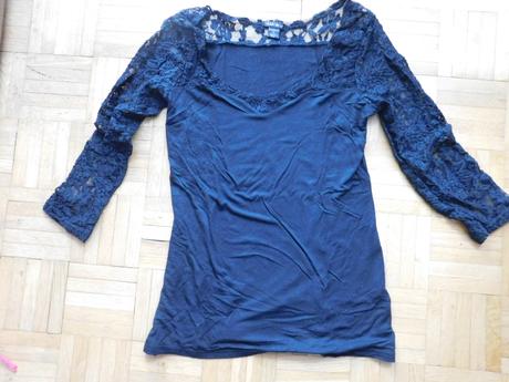 Čipkovaný top, amisu,s