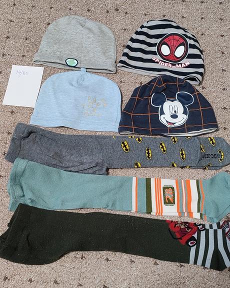 Prechodné čiapky 74/80, pepco,74