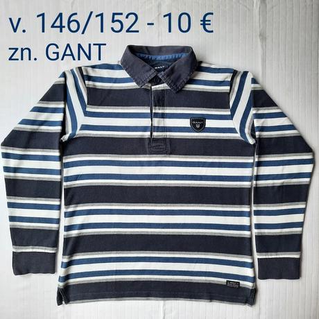 Polokošeľa zn. gant (v. 146/152), gant,146