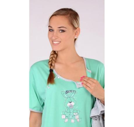 Materská nočná košieľka so županom, vienetta secret,l / m / s / xl / xxl