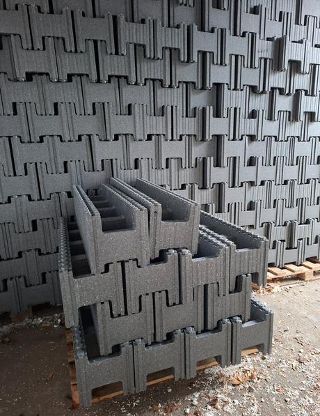 Polystyrénové tvárnice / bloky na bazén,