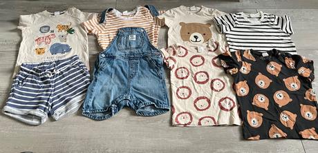 H&m súpravy a tricka 80, h&m,80