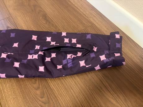 Fialova lyziarska bunda, crivit,146