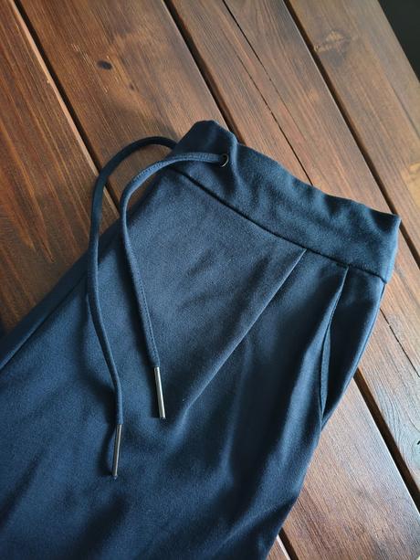 Vero moda tmavo modré nohavice s-m, vero moda,m