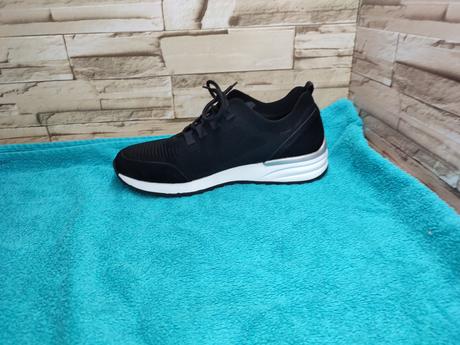 Rieker 38 - dámske čierne sneakersy s membránou, rieker,38