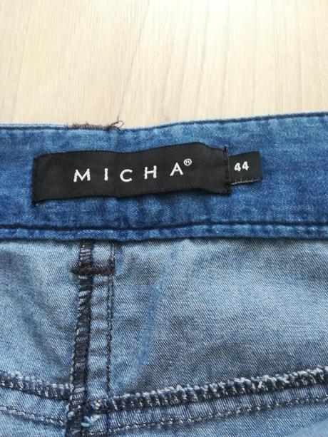 Letná sukňa z tenkej rifloviny, xl