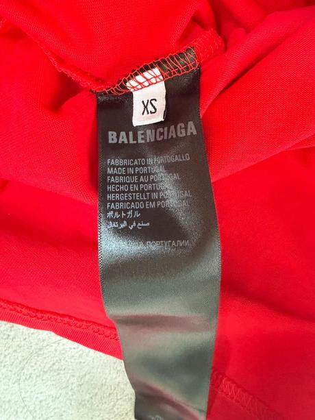 Balenciaga unisex tričko xs, xs