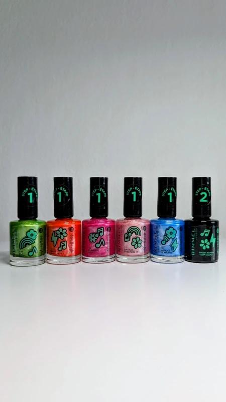 Rimmel limitka turn the music up laky na, 