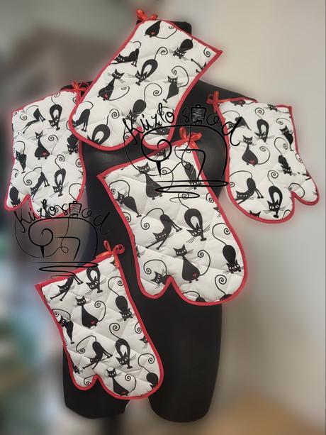 Rukavica do kuchyne na magnet,