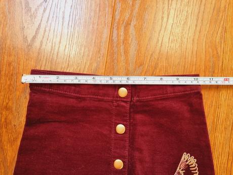 B1769 suknička, bordová, h&m,92