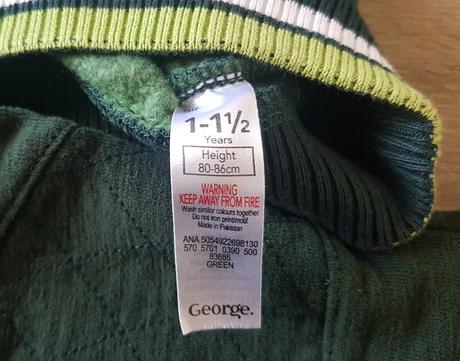 Teplakova suprava krokodil, george,80