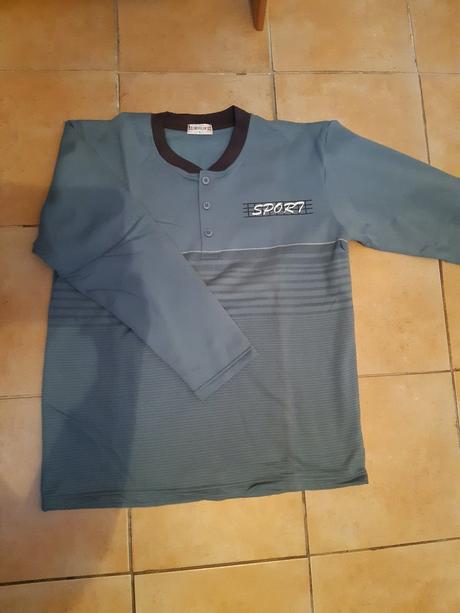 Pánske tričko s dlhým rukávom, l