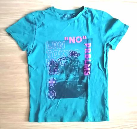 Zelené tričko next, veľ. 152 (12 rokov), next,152