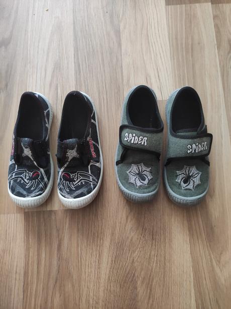 Chlapcenske prezuvky do skolky, 1+1, v.31, vd 20cm, 31