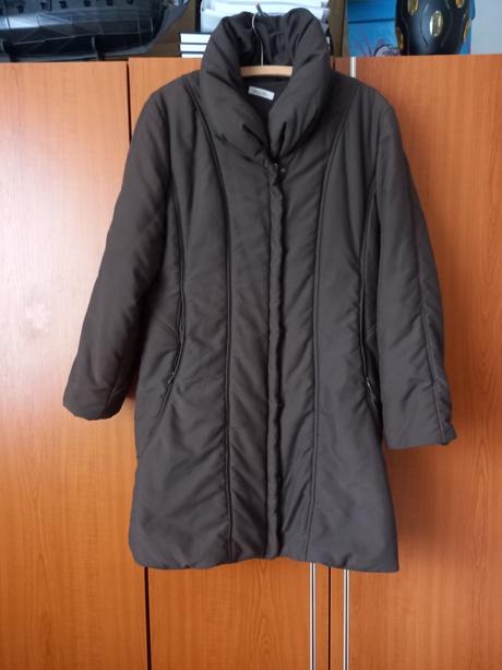 Elegantný - párkrát nosený zimný kabát marco p, 44