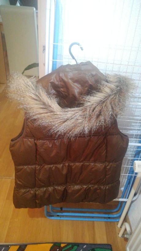 Northfinder teplá vesta s kožušinkou na kapucni xl, northfinder®,xl