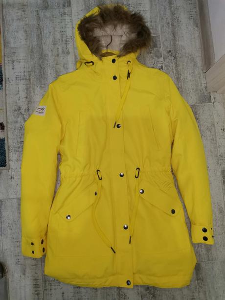 Parka meatfly - m, žltá, m