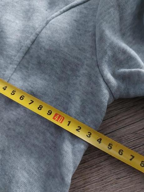 Sivý mikinový kabátik, s