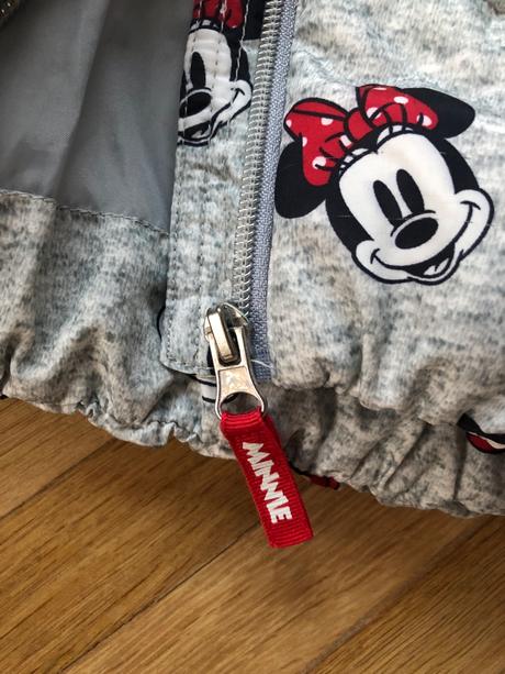 Paperová bunda hm disney, h&m,86