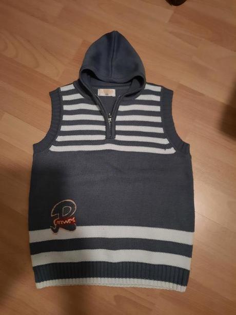 Chlapčenská vesta s kapucňou, lusa,152