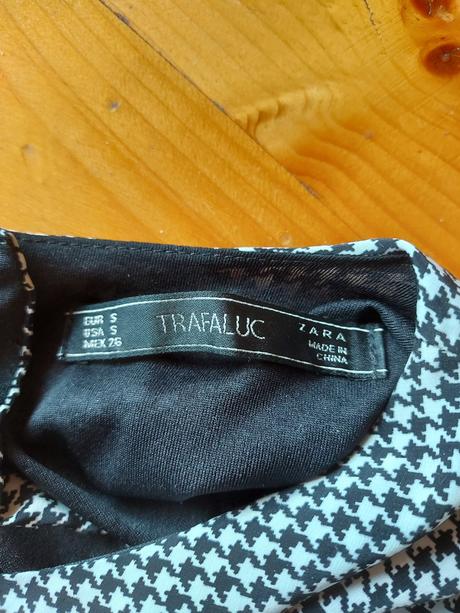 Čierno - biele šaty zara, zara,s