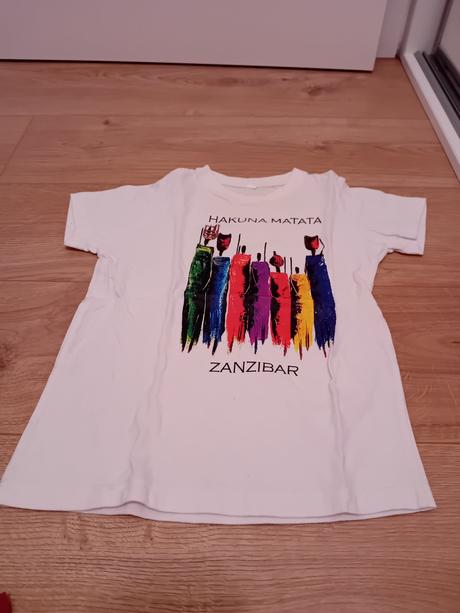 Chlapčenské tričko zo zanzibaru, 128
