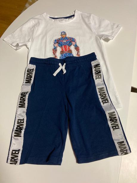 Marvel súprava na leto, h&m,128