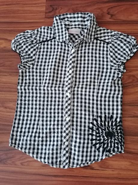 Tričko +košeľa 128/134, 122–134