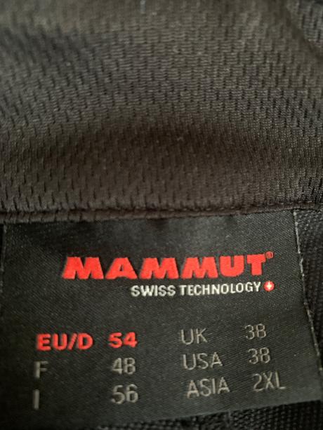 Mammut nohavice, mammut,54