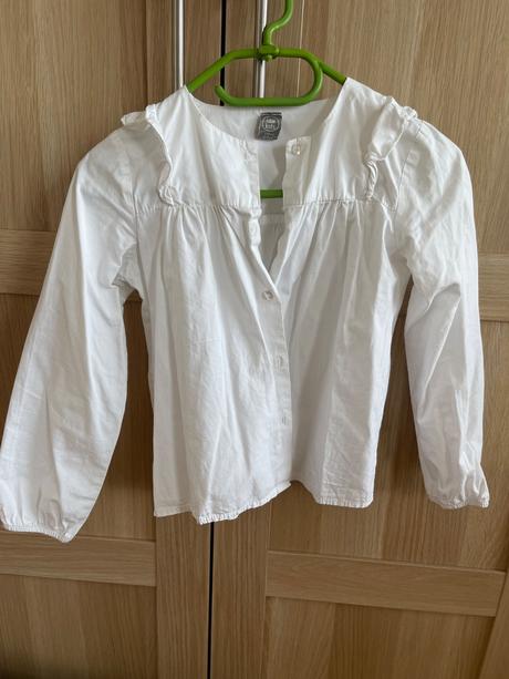 Dievčenská košeľa a sukňa 134, 134