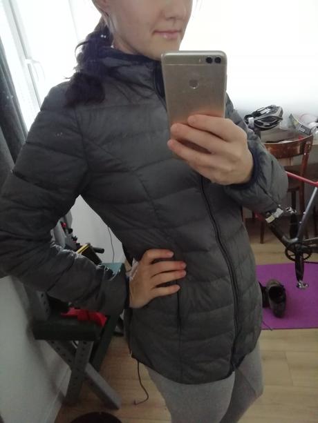 Bunda na nosenie so vsadkou, bonprix,m