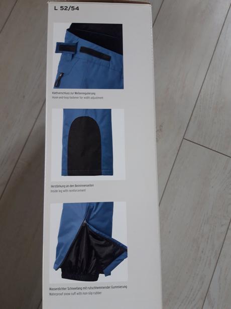 Lyziarske nohavice, tchibo,l