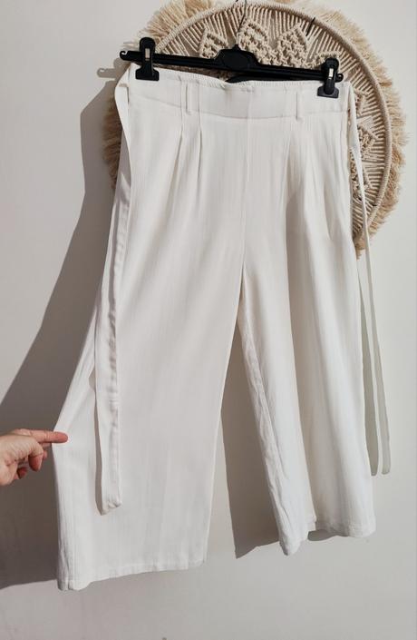 Biele cullotky amisu, amisu,xl