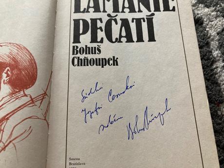 Lámanie pečatí podpis autora-prvé vyd.1984, 