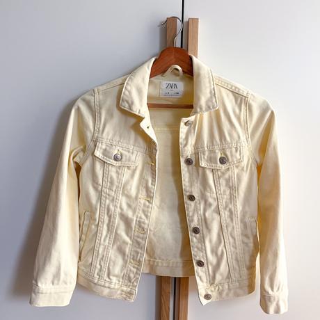 Riflová denimová bunda zara, zara,134