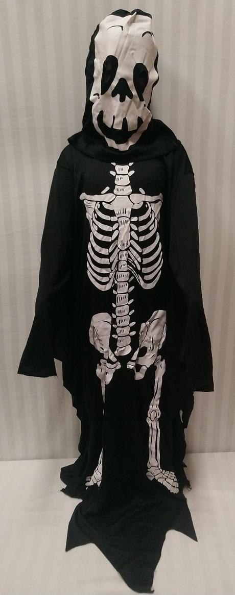 2 diel. halloween - kostrový duch, 7-10r, 122-146,