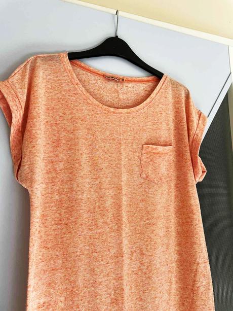 Melírované striekané tričko m/l, terranova,m