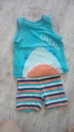 Kraťasy+tričko, dopodopo,74