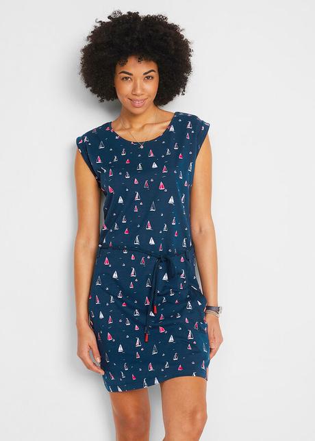Letné šaty s námorníckym motívom, bonprix,m