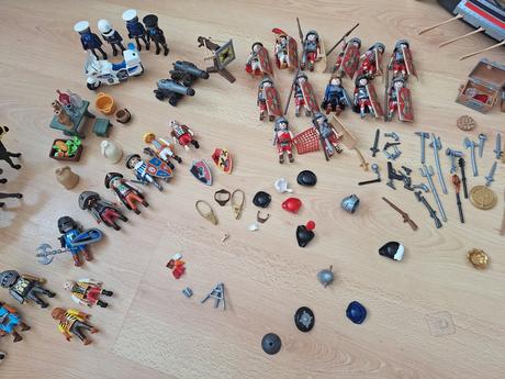 Mega set playmobil rímska galéra a príslušenstvo,