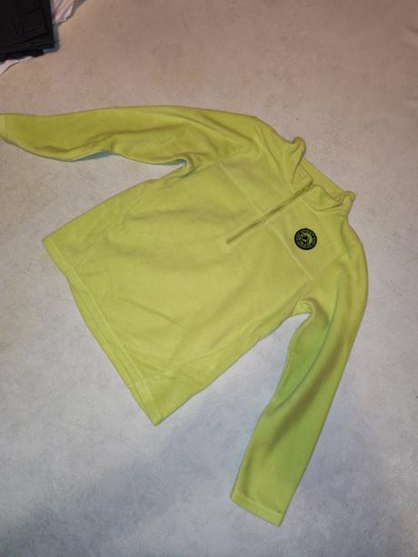 Lyžiarska flísová mikina 8-9r, sinsay,134