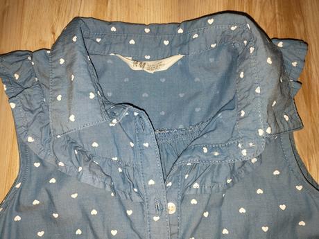 Košeľové šaty/tunika, zn. h&m, h&m,134