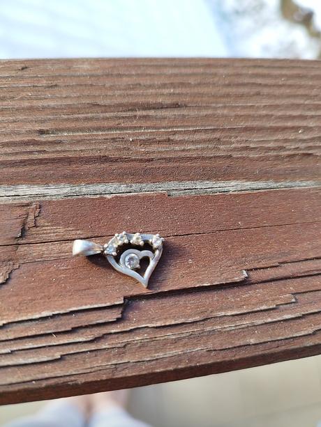 Strieborný prívesok v tvare srdca 925, 